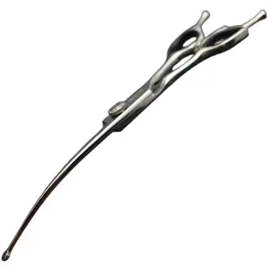 7.0 inches Safe Round Tip Dog Grooming Cuved Shears 30° Angle Curved Cat Grooming Shears
