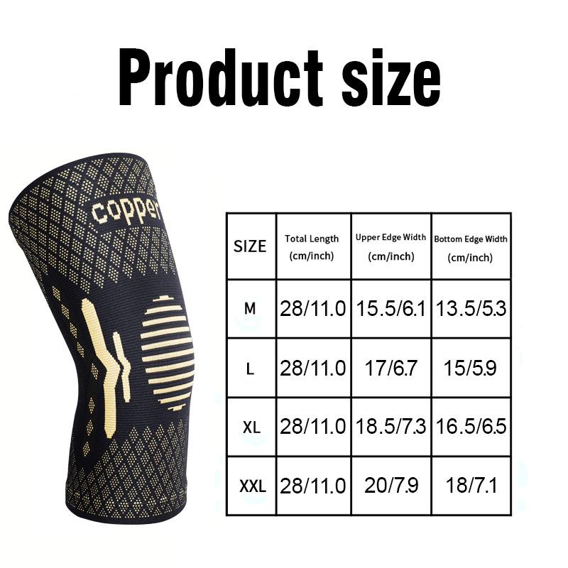 High-performance knee compression sleeves - Anti-slip support for both men and women, suitable for gym workouts, running and basketball