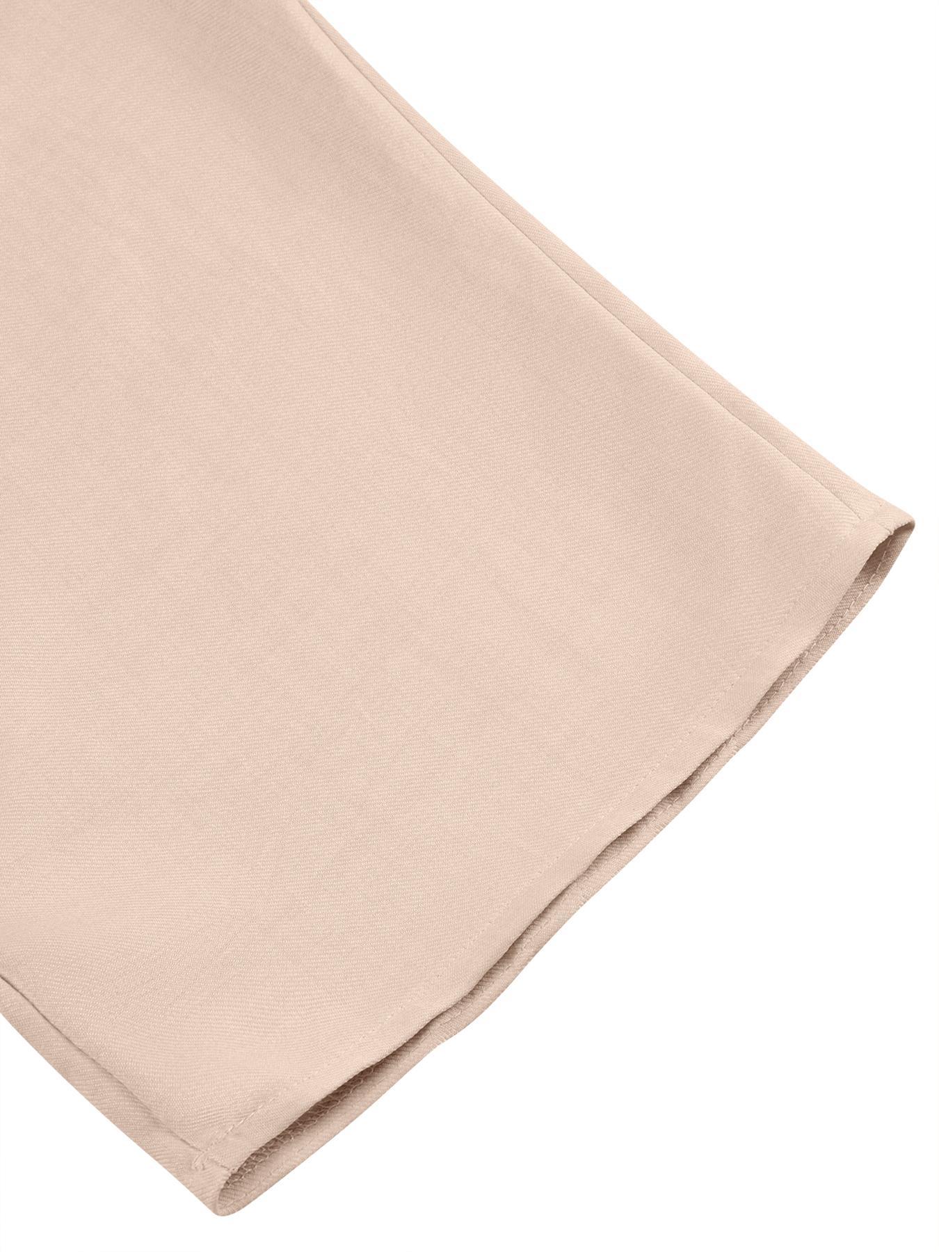 Women's V Neck Batwing Sleeve Romper, Elegant Slim-Fit Woven Fabric, Thin Plain Design for Casual, Trendy Fashionable Women's Clothing, Womenswear, Lady