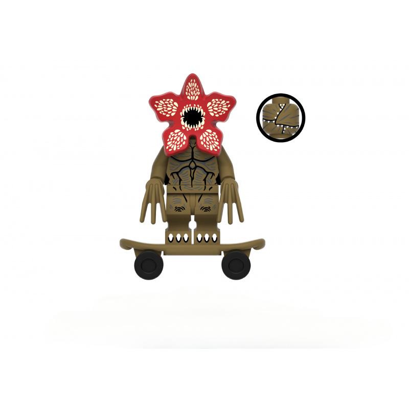 Stranger Things Mini Building Block Figures Set for Fans, 16-Pack Small Brick Assemble Action Figures, Collectible TV Series Characters, DIY Desk Decor Toys