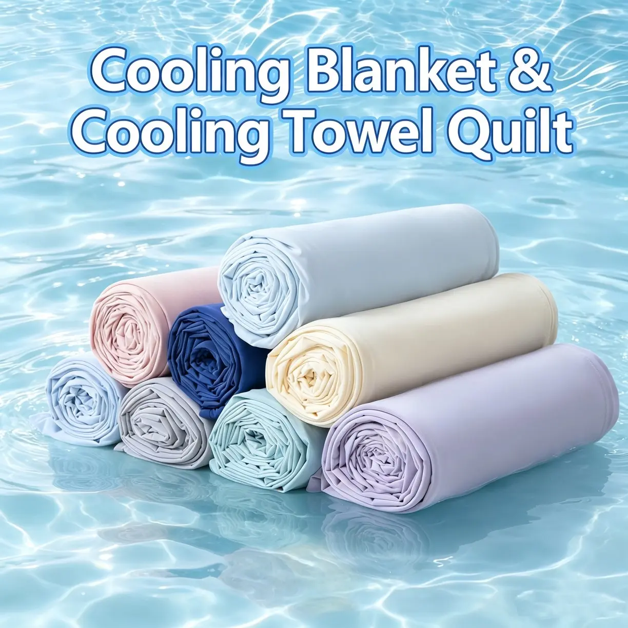 Cool Sensation Silk Ice Cream Summer Blanket, Breathable Solid Color Thin Blanket, Air Conditioning Blanket, Soft Lightweight Comfort, Cooling Throw Blanket, Soft Knitted Throw