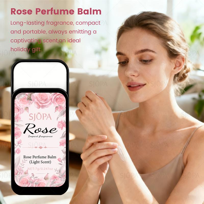 Sjopa Sexy Lady Parfum Rose Perfume Balm 55ml Long Lasting Captivating Fresh Breeze Scent for Unique Elegance