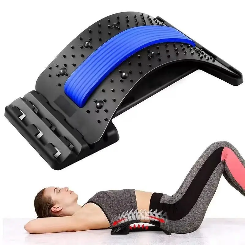Adjustable Back Stretcher, Ergonomic Design for Comfort, Ideal for Daily Use, Enhances Posture & Reduces Muscle Fatigue, Relaxation Aid