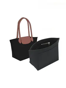 2026 Fall & Winter Solid Color Bag Organizer Insert, Multi-pocket Felt Handbag Organizer, Bag Organizer Insert, Bag Accessories for Women, Felt inner bag for Tote Bag and More, Purse Storage Organizer, Gifts for Elegant ladies