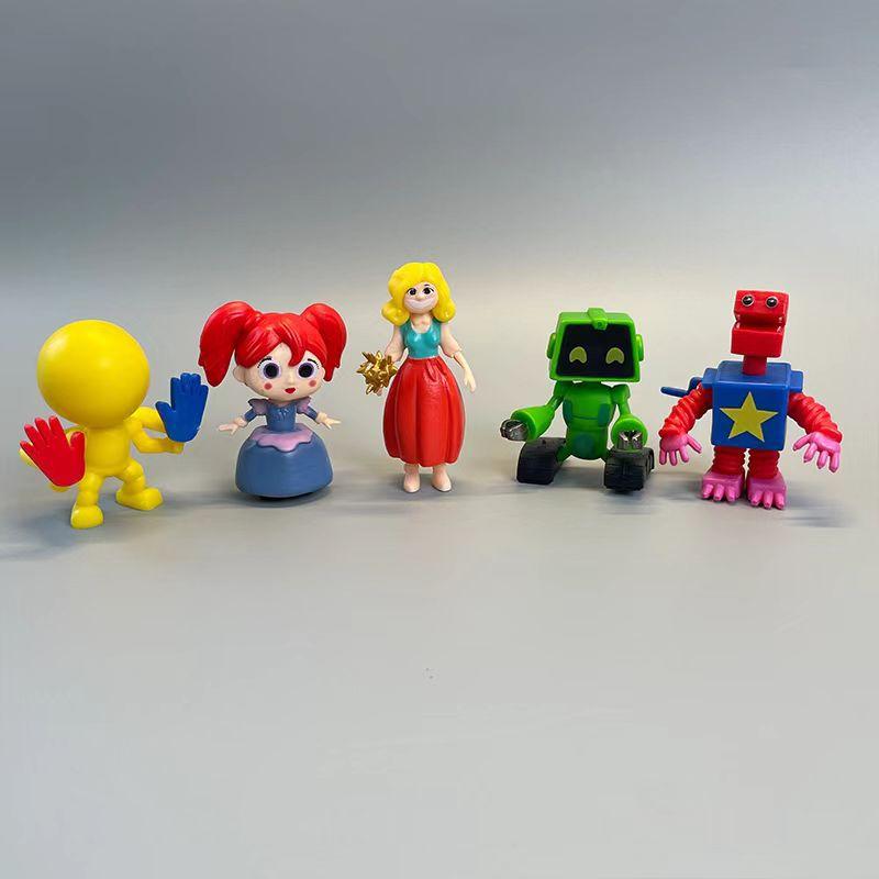 Cross-border explosion 14 Poppy's game time Q version figure doll peripheral doll model car ornament