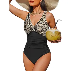 European and American swimsuits women's one-piece Amazon popular summer AliExpress tight and sexy new bijini swimwear