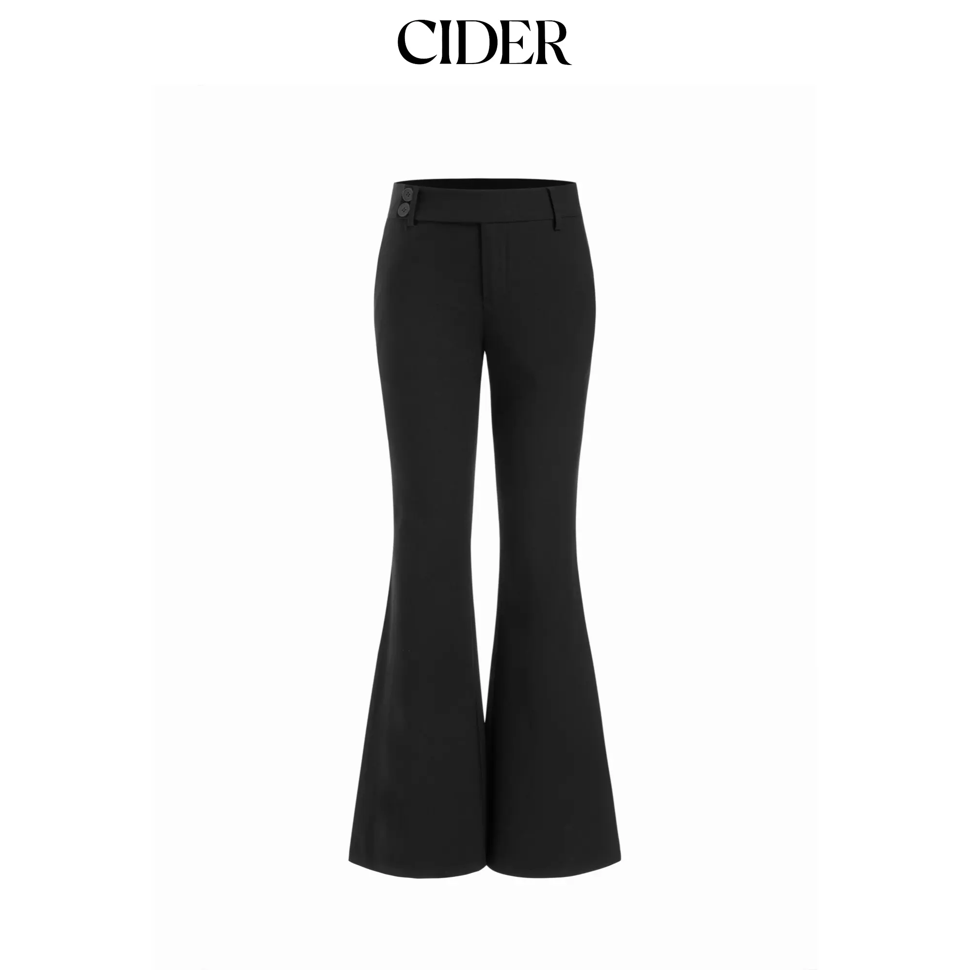 Cider Low Rise Flared Trousers
