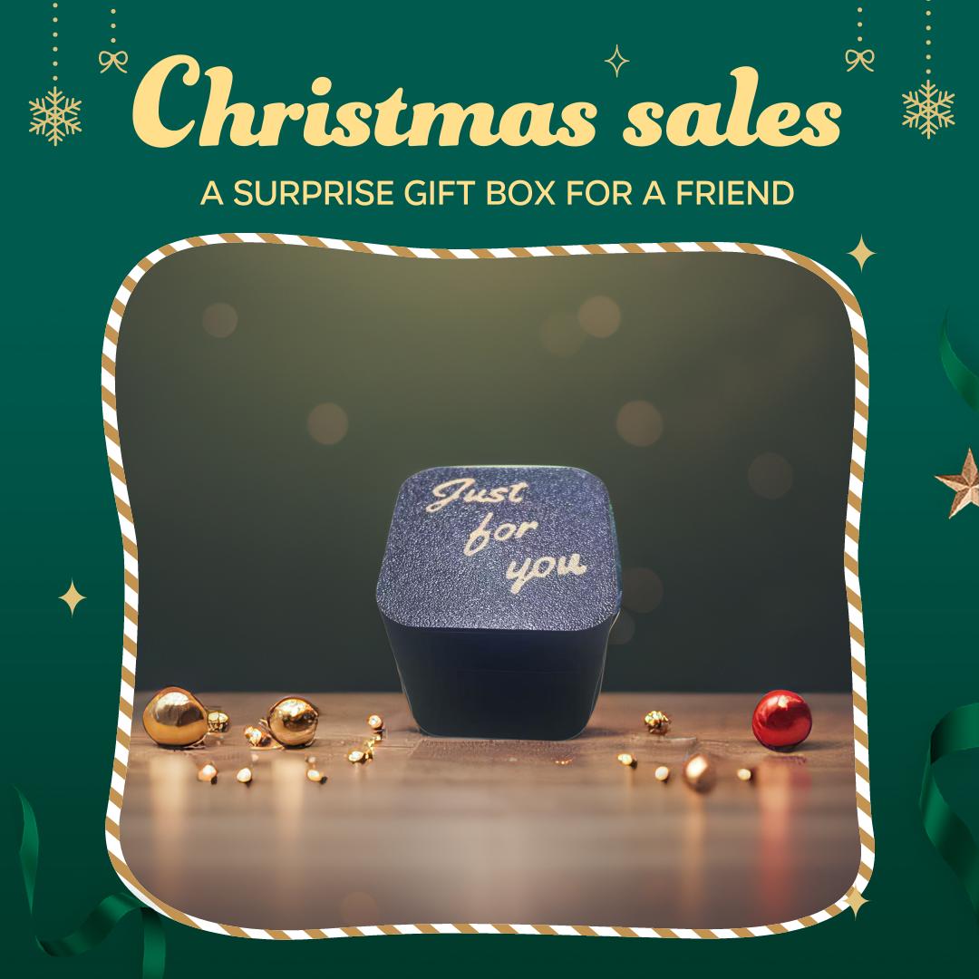 Middle Finger Design Gift Box Just for You Letter Pattern Surprise Romantic Gift Box, 1 Count Creative Gift Box, Funny Desktop Ornament, Party Gift for Friends & Family, Party Favors Assortment, Home Decor Gift