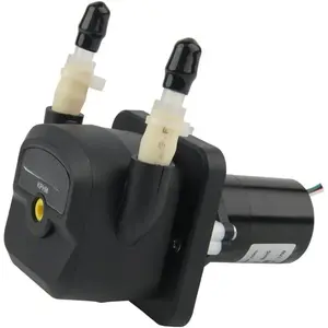 KPHM600-12B3B17 600ml/min high flow rate peristaltic pump 12V dc brushless  adjustable speed liquid dosing pump with BPT tube 6.4 mm ID x 9.6 mm OD