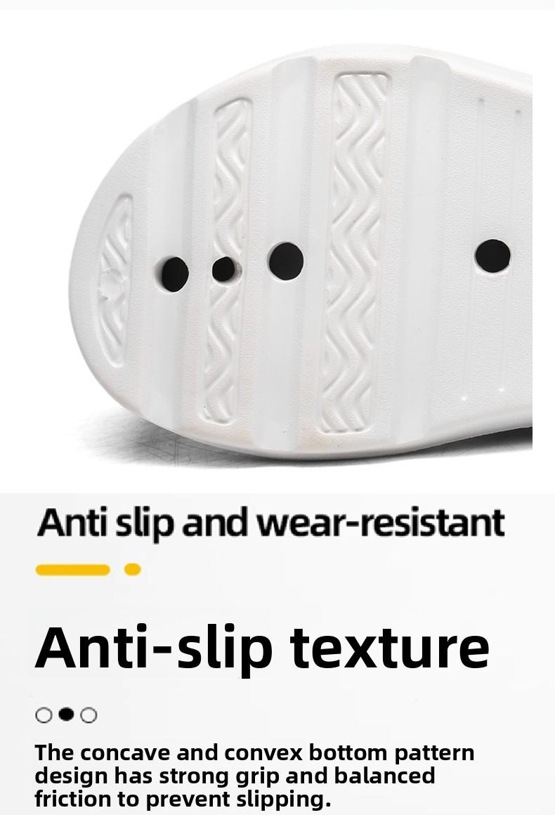 2-in-1 Slides & Clogs |     Perfect for Beach, Pool, Street Wear