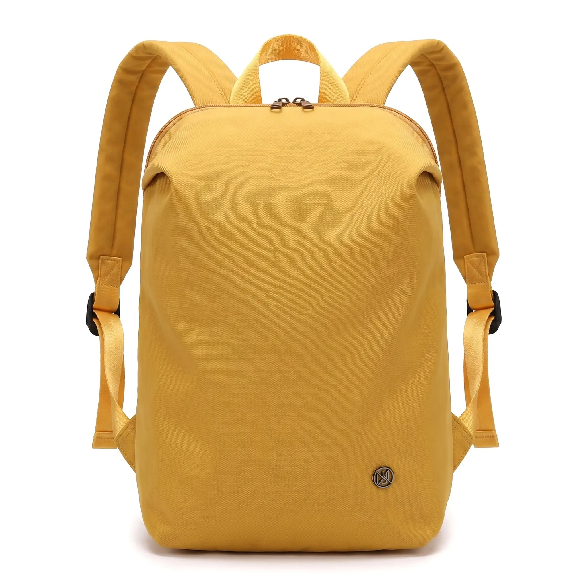 Unisex comfortable, casual travel backpack—made of water-repellent nylon and fits a 13-inch laptop; lightweight and practical, suitable for daily commuting; features a unisex design.