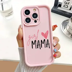 Phone Case:  'Mama'  Pattern Cute and Practical Gift iPhone 17 16 15 14 13 12 11 PRO MAX PLUS 17AIR 16E 17E 13mini 12mini XSMAX X XS Samsung S26 S25 S24 S23 S22 S21 ULTRA PLUS A54 A53 A52 A36 A35 A33TPU Case Full Body Drop-proof Cover