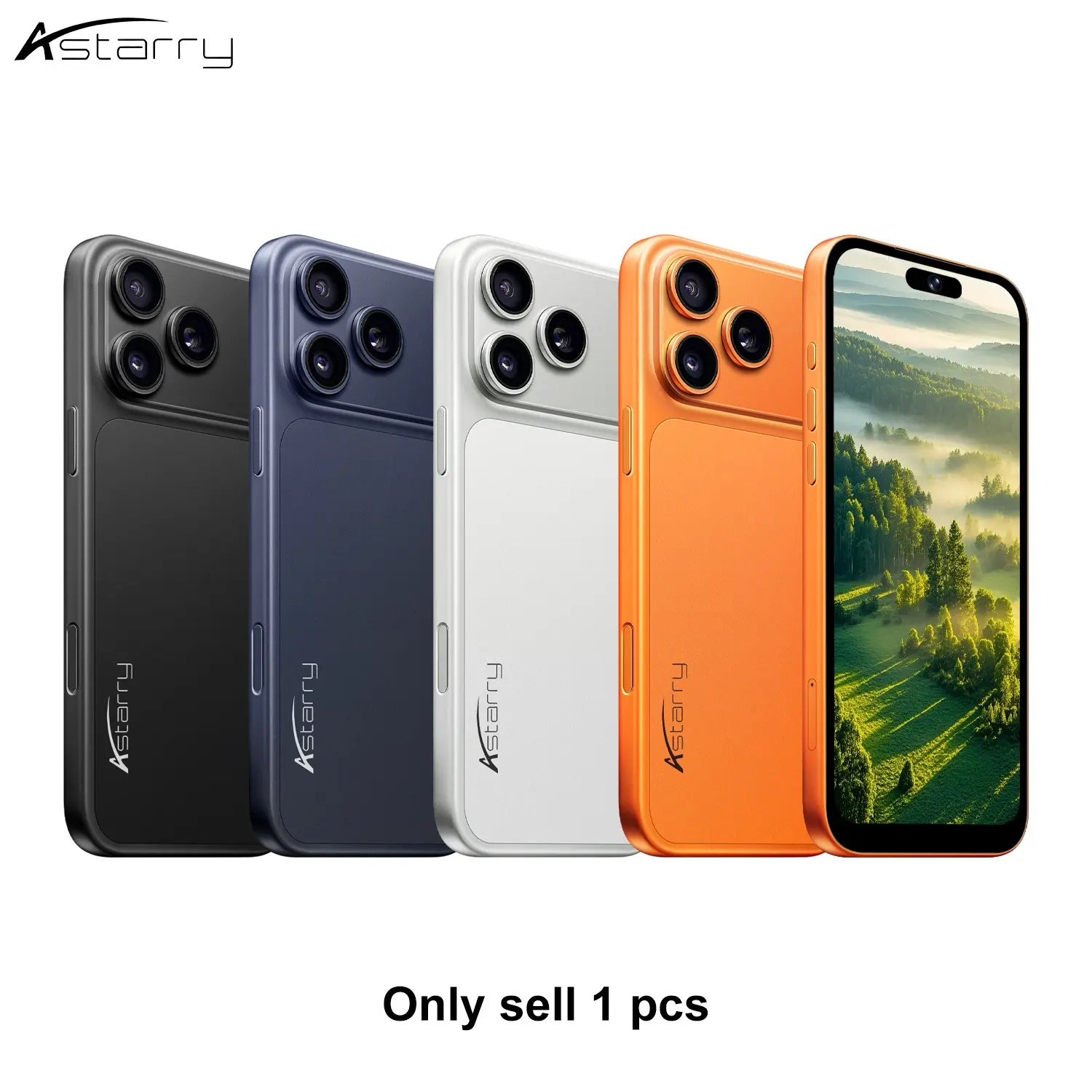 Astarry 17 Pro Max Smartphone, Touchscreen Phone, 6.75-Inch Screen, 3gb+32GB RAM, Dual Sim, Android System, High-End Mobile Phone, Durable Battery