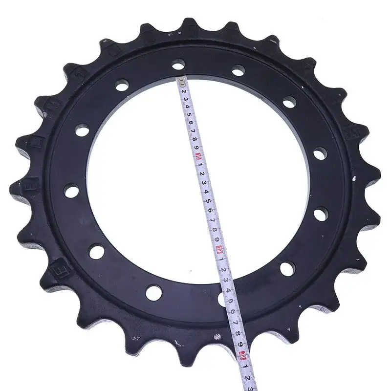 FridayParts 23 Teeth 12 Bolt Holes Drive Sprocket 7162768 for Bobcat Excavator E42 E40 E50Z 335 430 430D 430ZTS