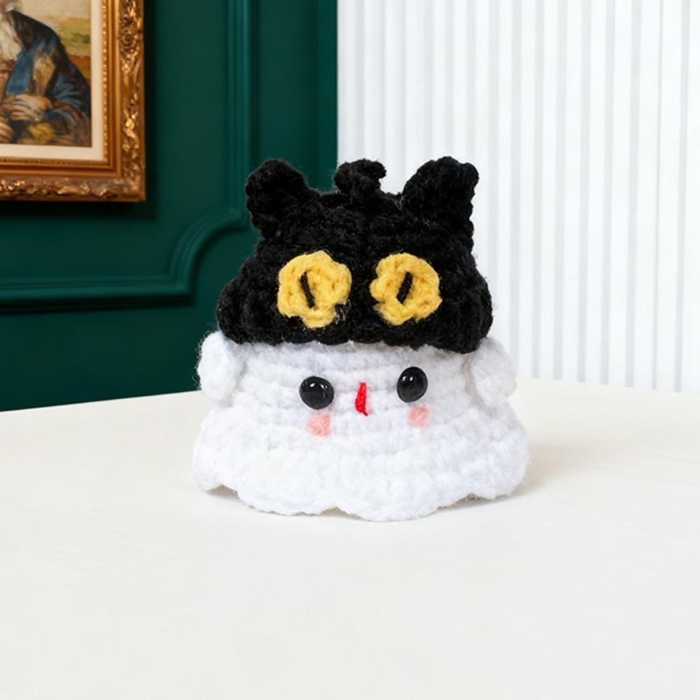 Handwoven Cute Ghost Keychain, Couple & Best Friend Gift, Bag Car Pendant Charm