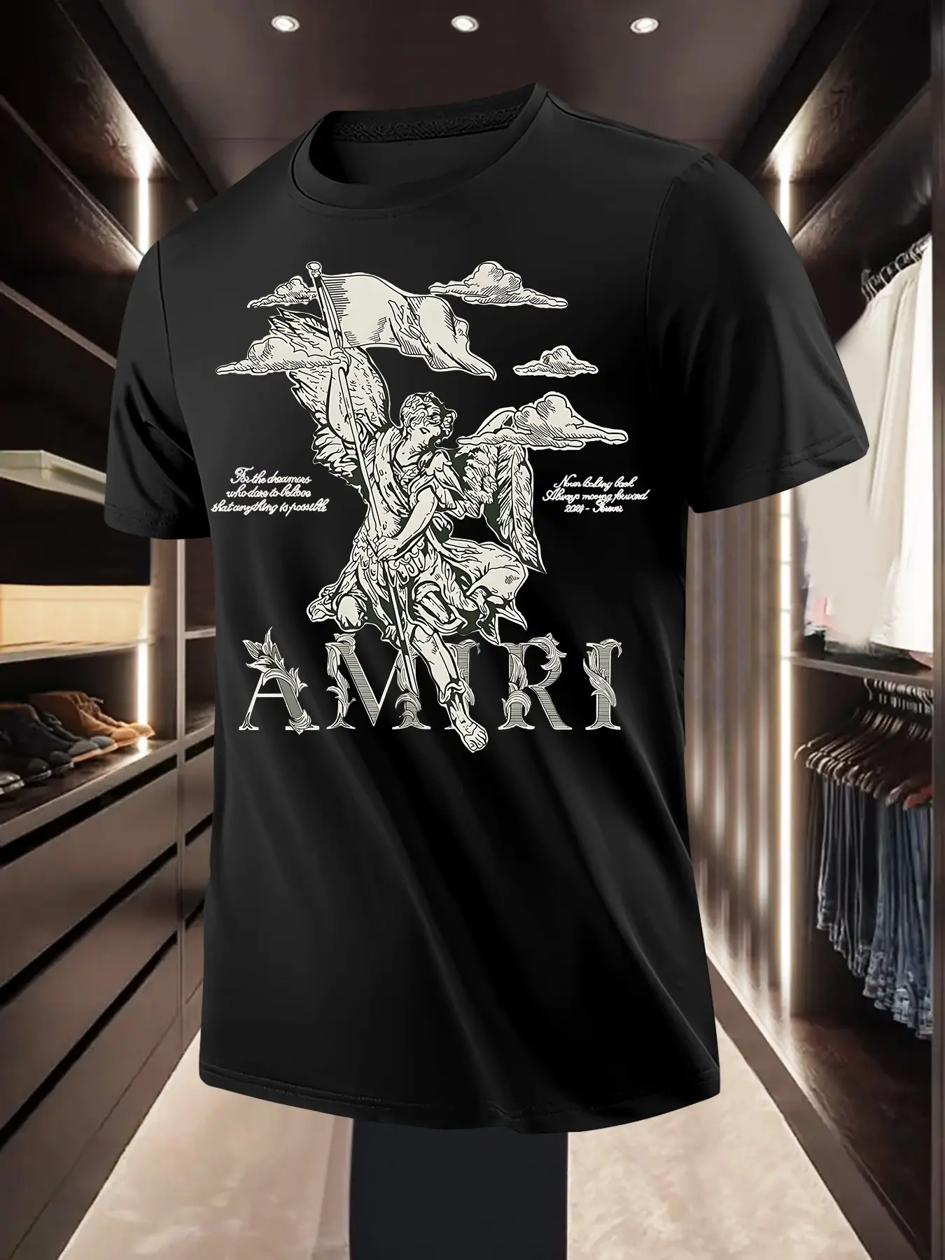Men's Casual Summer Short Sleeve T-Shirt with Unique Print, Lightweight and Breathable Fabric for Daily Wear, Stylish Graphic Tee for Any Occasion, Menswear Streetwear