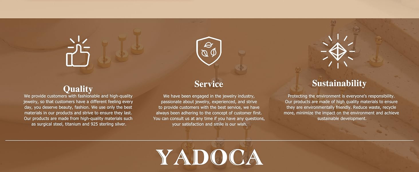 YADOCA Small Flat Back Earrings for Women Men - Hypoallergenic 14K Gold Plated Surgical Steel Screw Flat Back Stud Earrings Tiny Cartilage Earring Sets For Multiple Piercing 2/3/4mm 18pairs