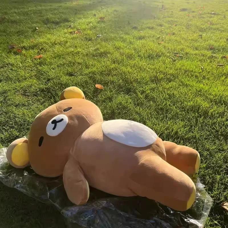 New 36-72cm Cute Cartoon Fatty Rilakkumas Plush Toy Doll Sleeping Hug Pillow Sofa Cushion Room Decoration Festival Surprise Gift
