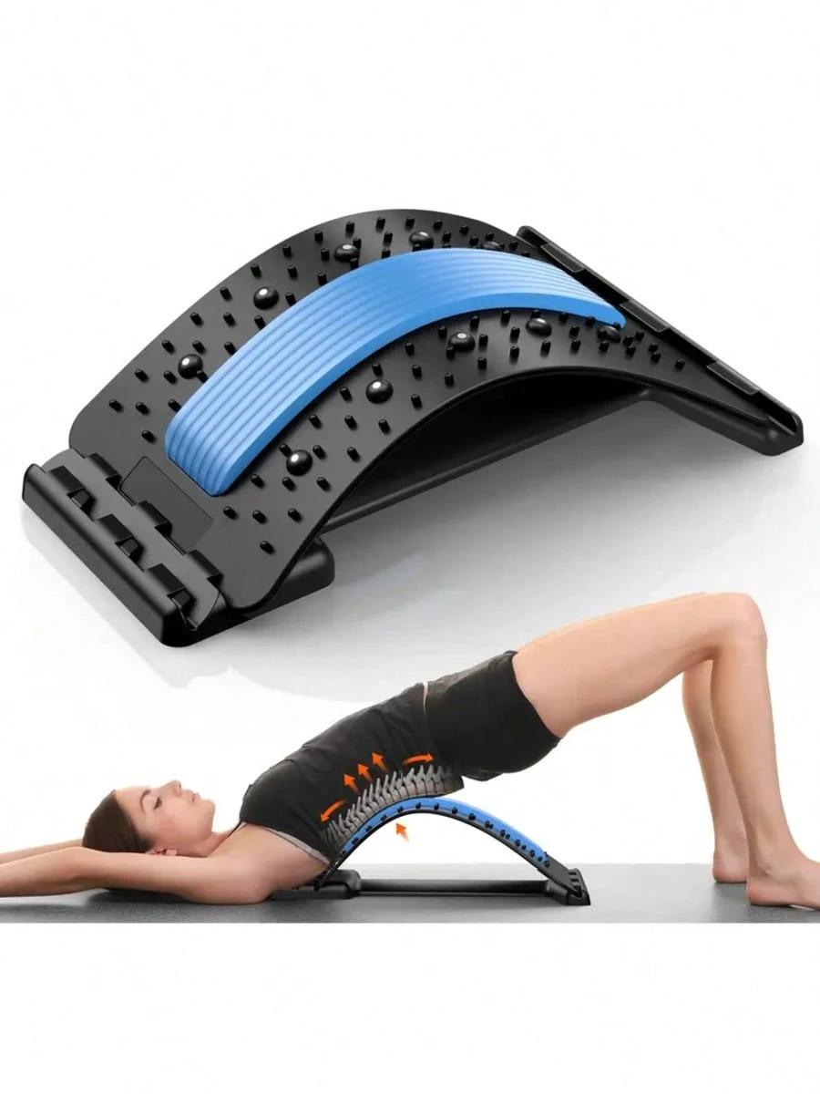Ergonomic Multi-Level Adjustable Back Stretcher – Relieves Tight, Aching Back Muscles Preciselypain relief device