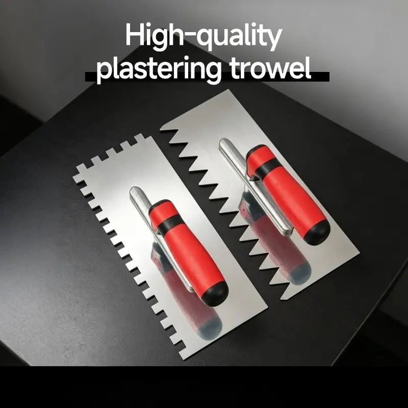 Tile Tools Set – 2 Stainless Steel Square Notch Trowels, Essential Kit for Tiling Installation, Grouting, DIY Projects – Summer Sale, Mid Year Sale, Deals for You,