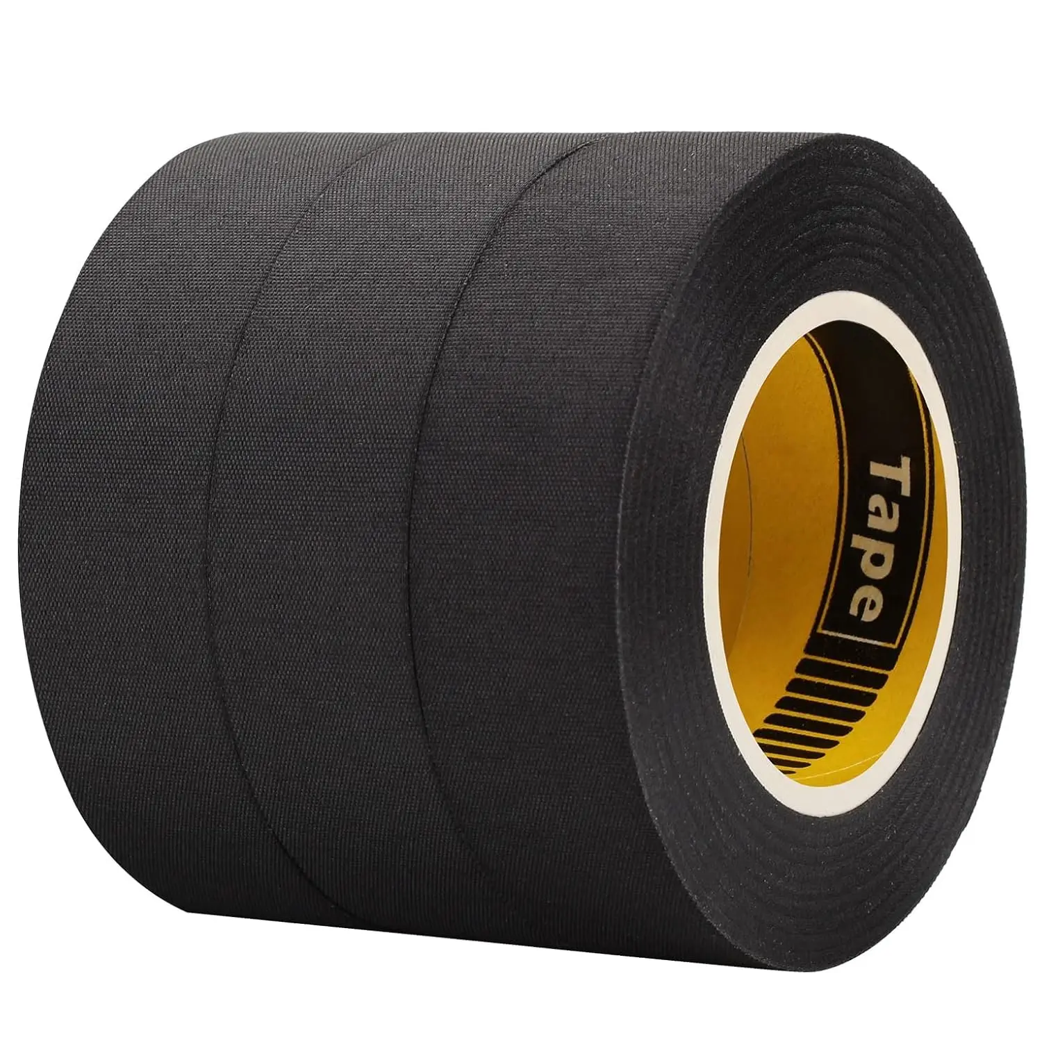 Wiring Harness Cloth Tape, 3 Packs 3/4 Inch x 50 Ft Each | Sticky  Adhesive, High Temp Resistant, No , Easy Use for Automotive Engine Electrical Protection  Harness