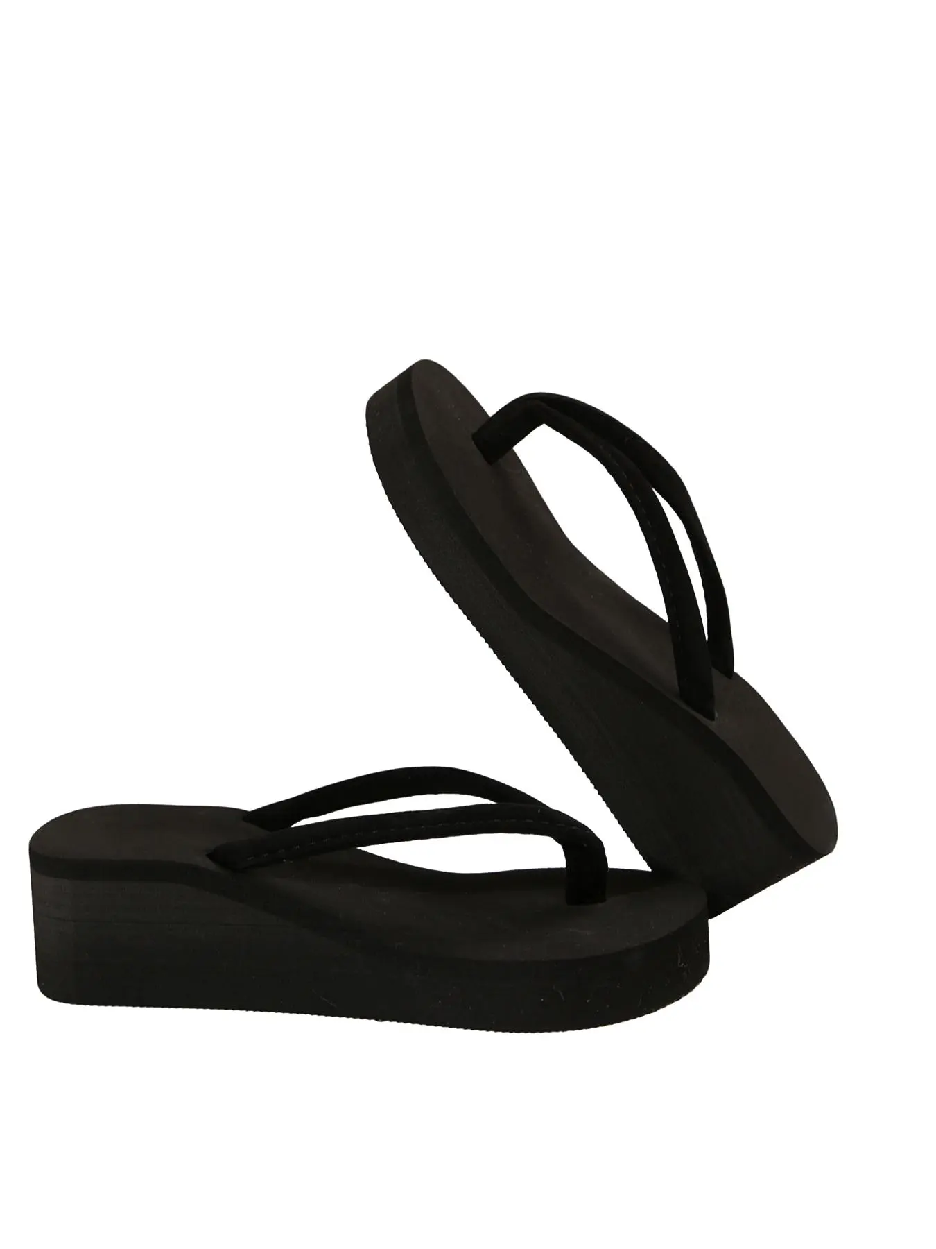 5cm Wedge Platform Thong Flip Flops For Women Summer Seaside Beach Daily Walking Poolside Travel Holiday Casual Open Toe Slip On Sandal Slippers Casual Sandals