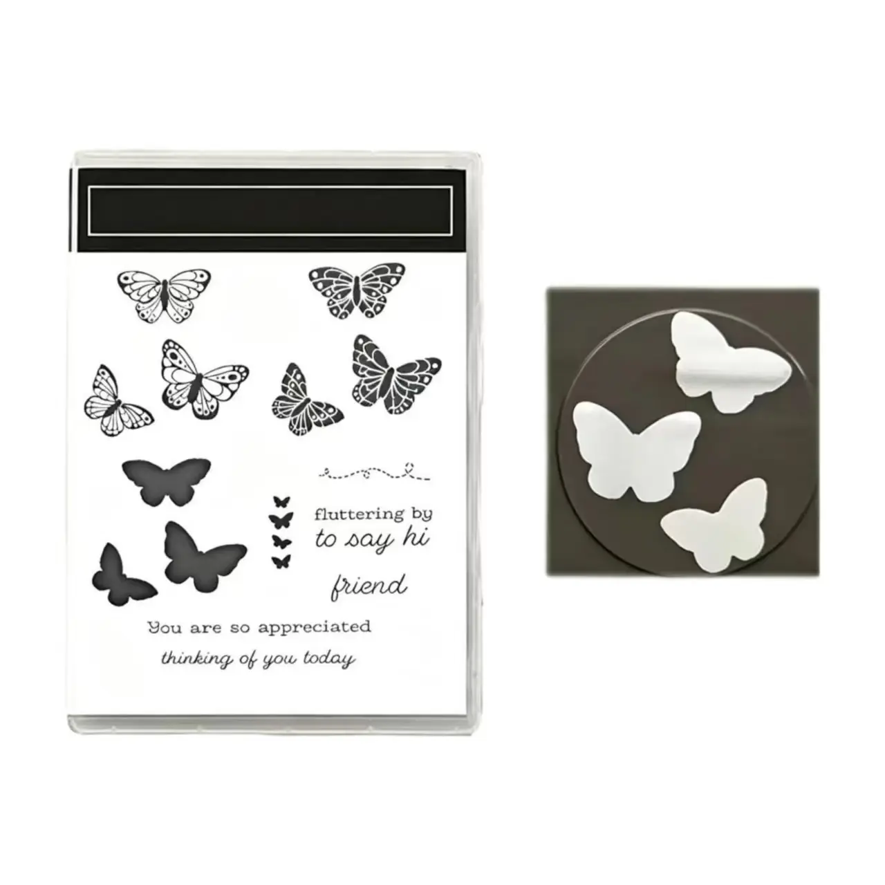 2026 Clear Stamps and Dies Set - All Occasion Sentiment Stamps with Metal Dies for Card Making, Scrapbooking, DIY Paper Crafts, Birthday Anniversary Retirement Cards