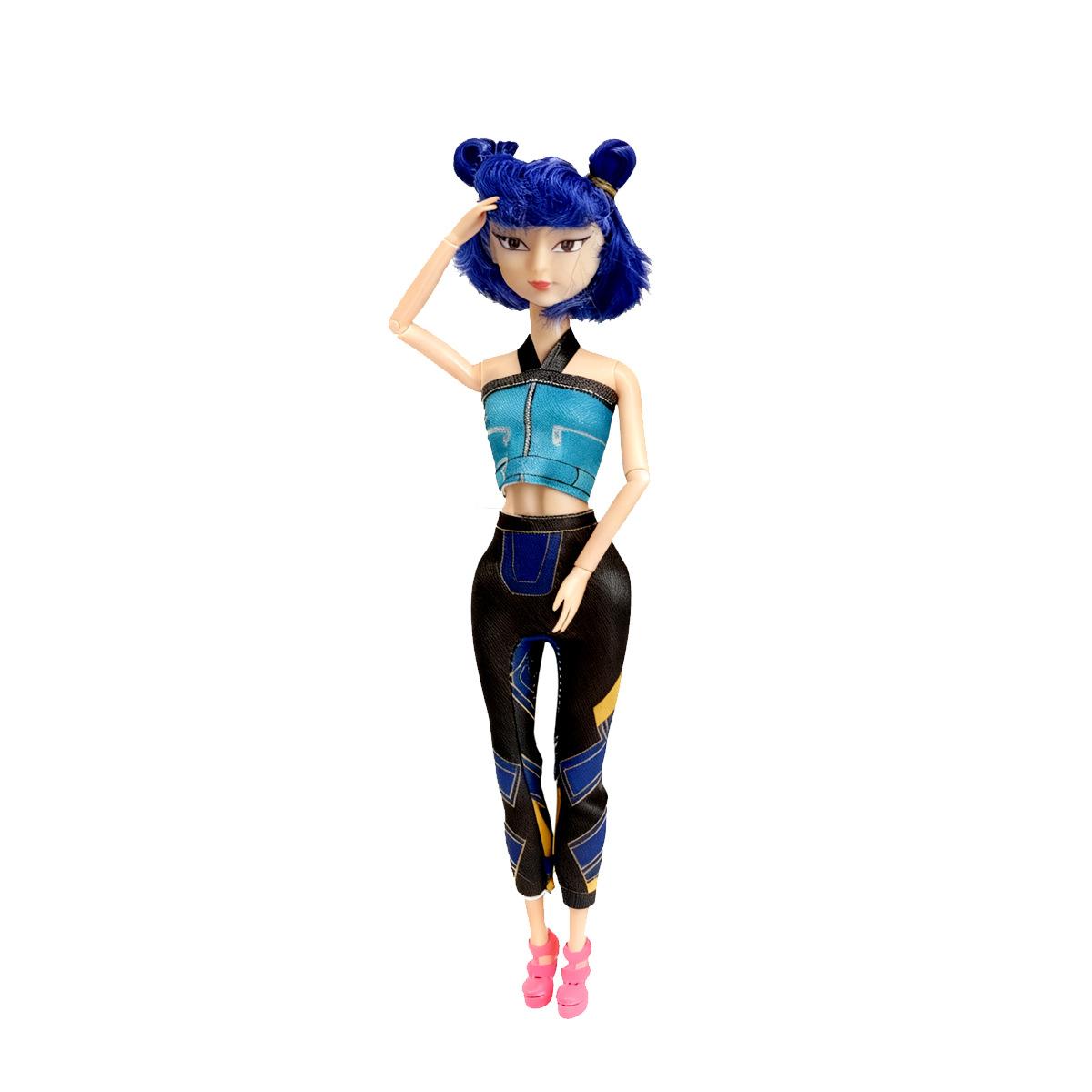 K-Pop Girl Group Dolls: Lumi, Zoe, & Mira - Collectible Figures & Children's Toys (Gift Set)