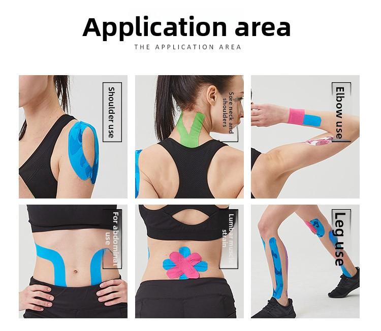 Muscle patch Athlete special strain bandage Achilles tendon muscle patch Self-adhesive tape Internal effect patch Basketball badminton