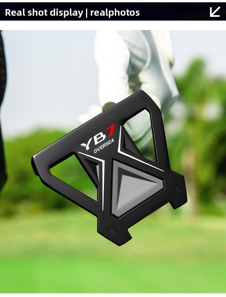 Golf Putter - 3-Line Alignment, Single Club (Men's & Women's) - Stable, Low Center of Gravity, High Forgiveness, Precision Alignment Lines