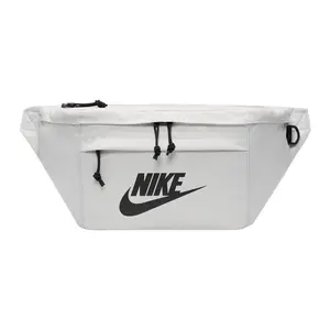 Nike Basic Oversized Logo Sport Crossbody Bag for Men and Women – Casual Style in Light Bone