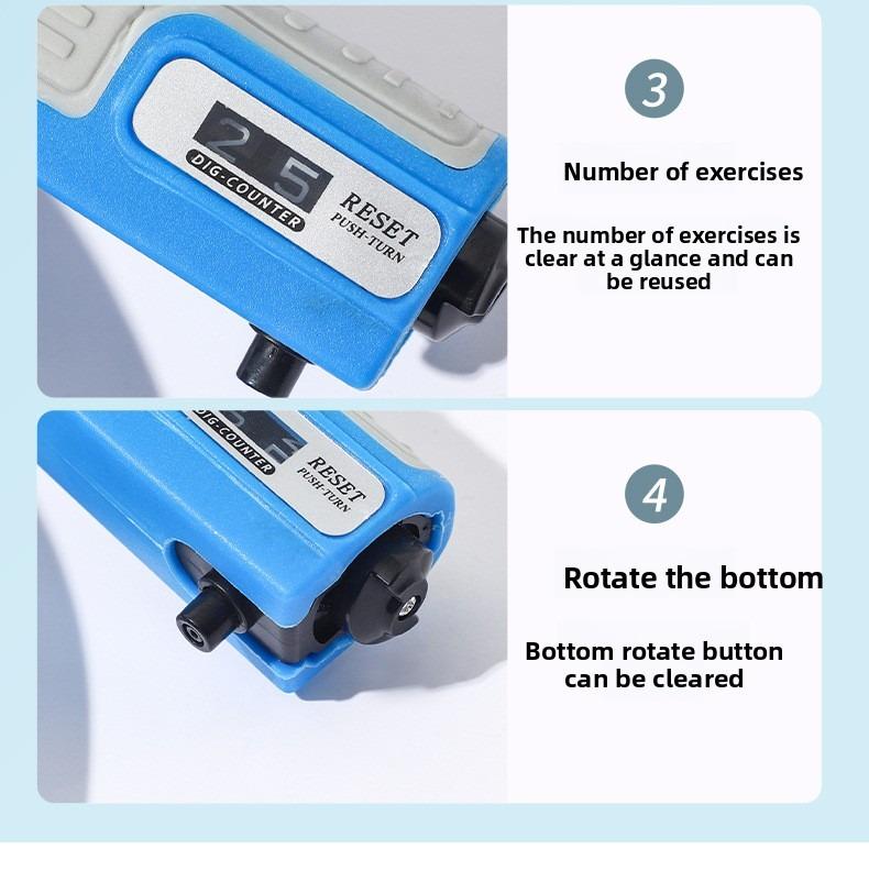 Counting Grip, Hand Strength Exercise, Children's and Students' Wrist Fitness, Adjustable Equipment To Increase Muscle