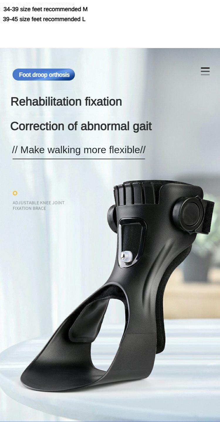 Drop Foot Brace Orthosis AFO AFOs Ankle Support With Comfortable Adjustable Buckle