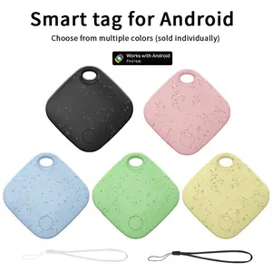 2pcs Smart Tracker Bluetooth-compatible Finder for Android, Google Find, Smart Tracking, Precise Location, Lost Item Alert, Keychain Locator