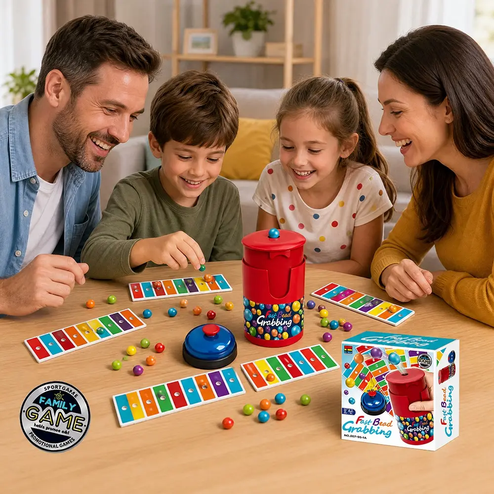 2026 New Colorful Ball Game Bingo, Family Party Interactive Stress Relief Entertainment Board Game Toy, Perfect for Kids and Adults