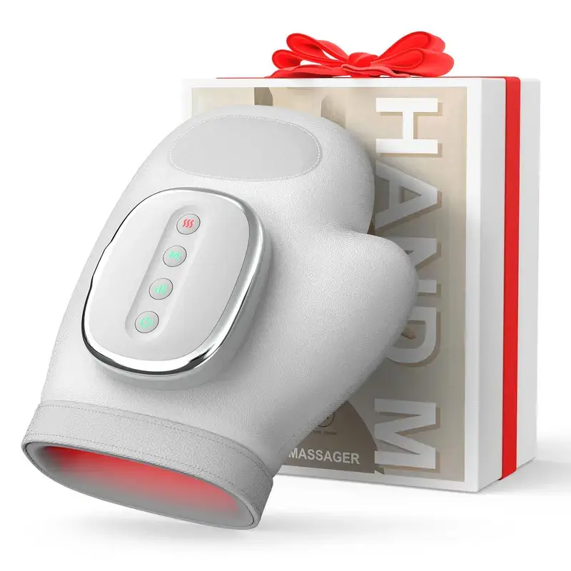 Heat Therapy Hand Massager, Portable Massagers, Ultimate Relief for Hands, Wrist, Fingers, Arthritis, Carpal Tunnel Syndrome, Ideal Gift for Men and Women