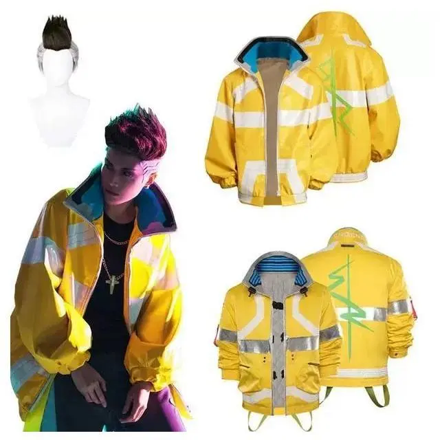 Anime Cyberpunk Edgerunners David Cosplay Costume Anime Cyberpunk:Edgerunners David Cosplay Suit Halloween Costumes for Men