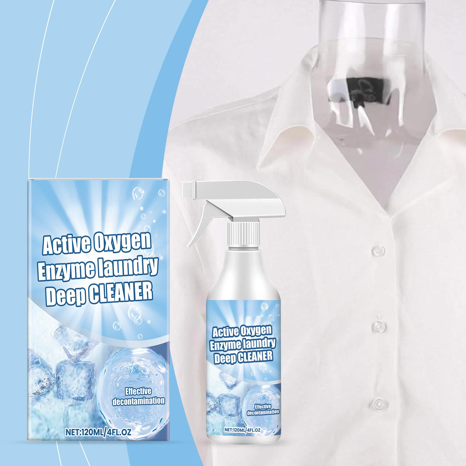 Laundry Cleaner for Clothes Gentle on Fabrics Removes Oil Stains Yellowing Daily Dry Clean Long Lasting Fresh Scent Fabric Care