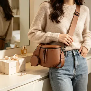 2026 Women’s Everyday Sling Bag| Compact Water-Resistant Crossbody Purse with Adjustable Strap| Lightweight Hands-Free Bag for Commutes, Shopping & Casual Outfits| Trendy Organizer Gift