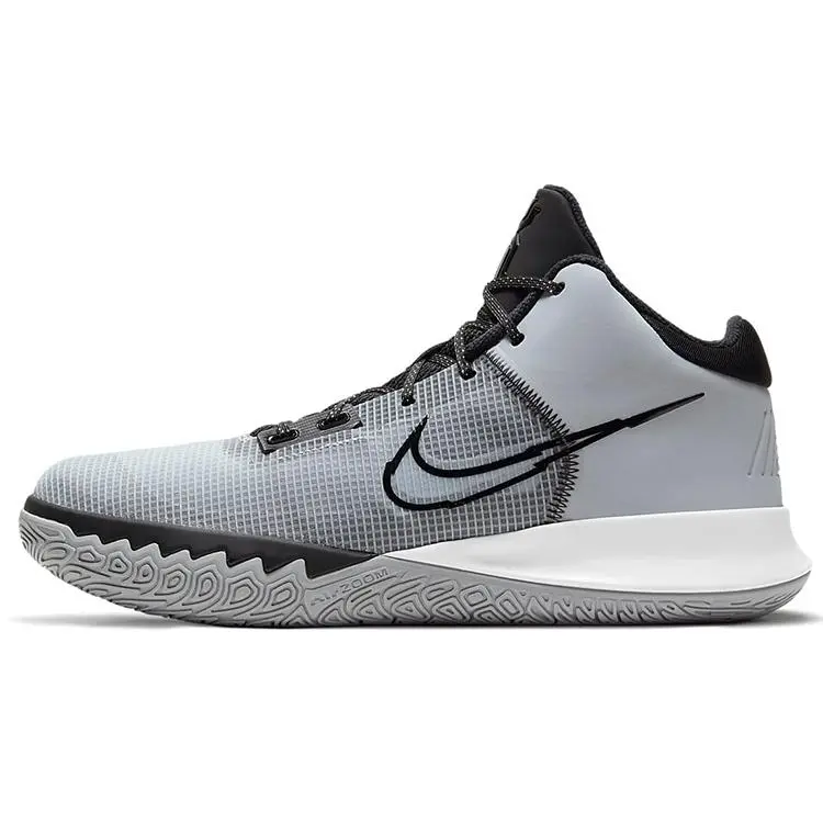 Nike Flytrap 4 Basketball Shoes for Men and Women – Round-Toe, Lace-Up, Mesh and Synthetic Leather, Cushioned, Non-Slip, Durable, Mid-Top Verifiable, with credentials and supporting global authentication