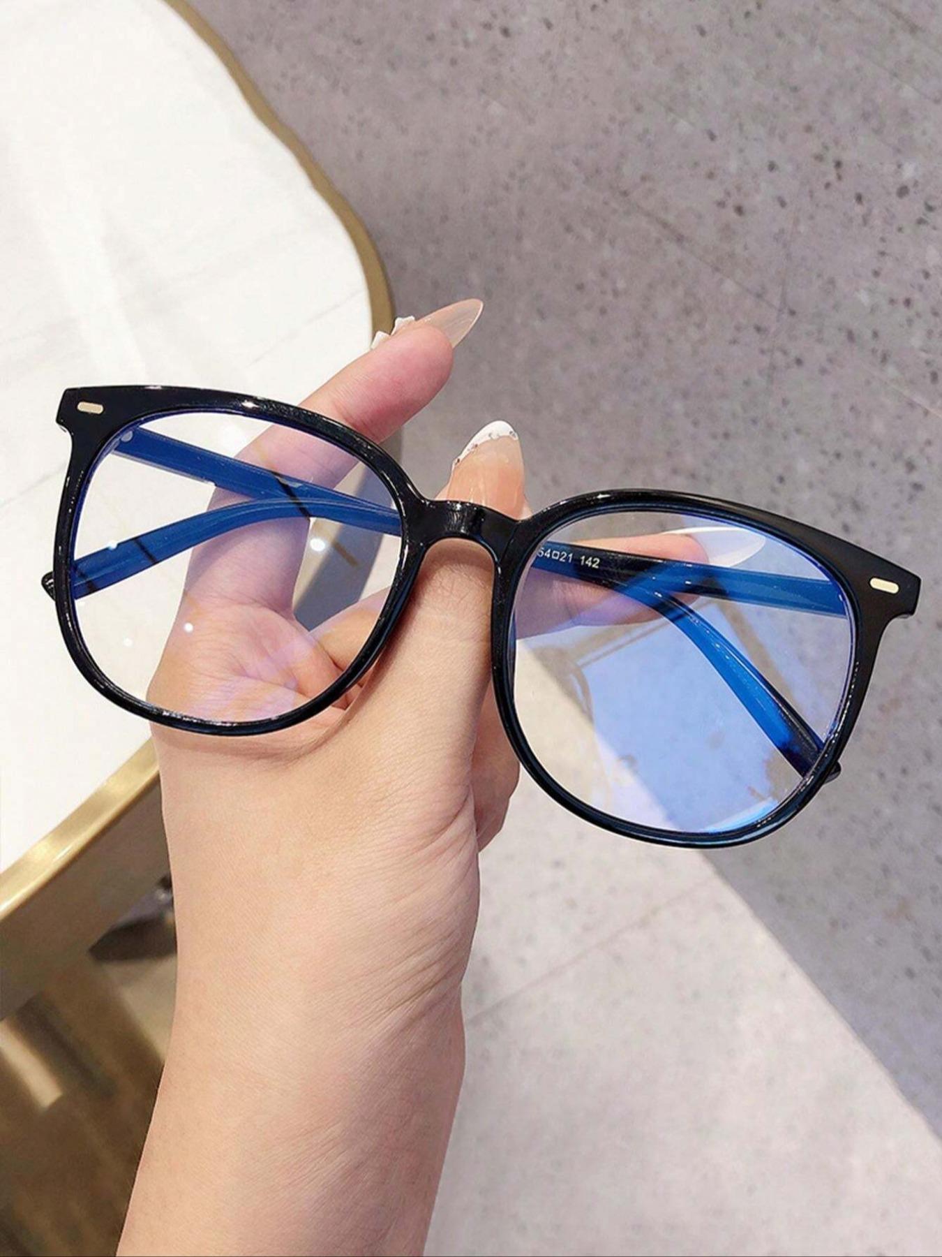 Trendy Leopard Pattern Frame Eyeglasses, Fashionable Blue Light Blocking Glasses for Women & Men, Fashion Eyeglasses for Work, Daily Clothing Decor, Perfect for Student Daily Use, Fashionable Frames Glasses