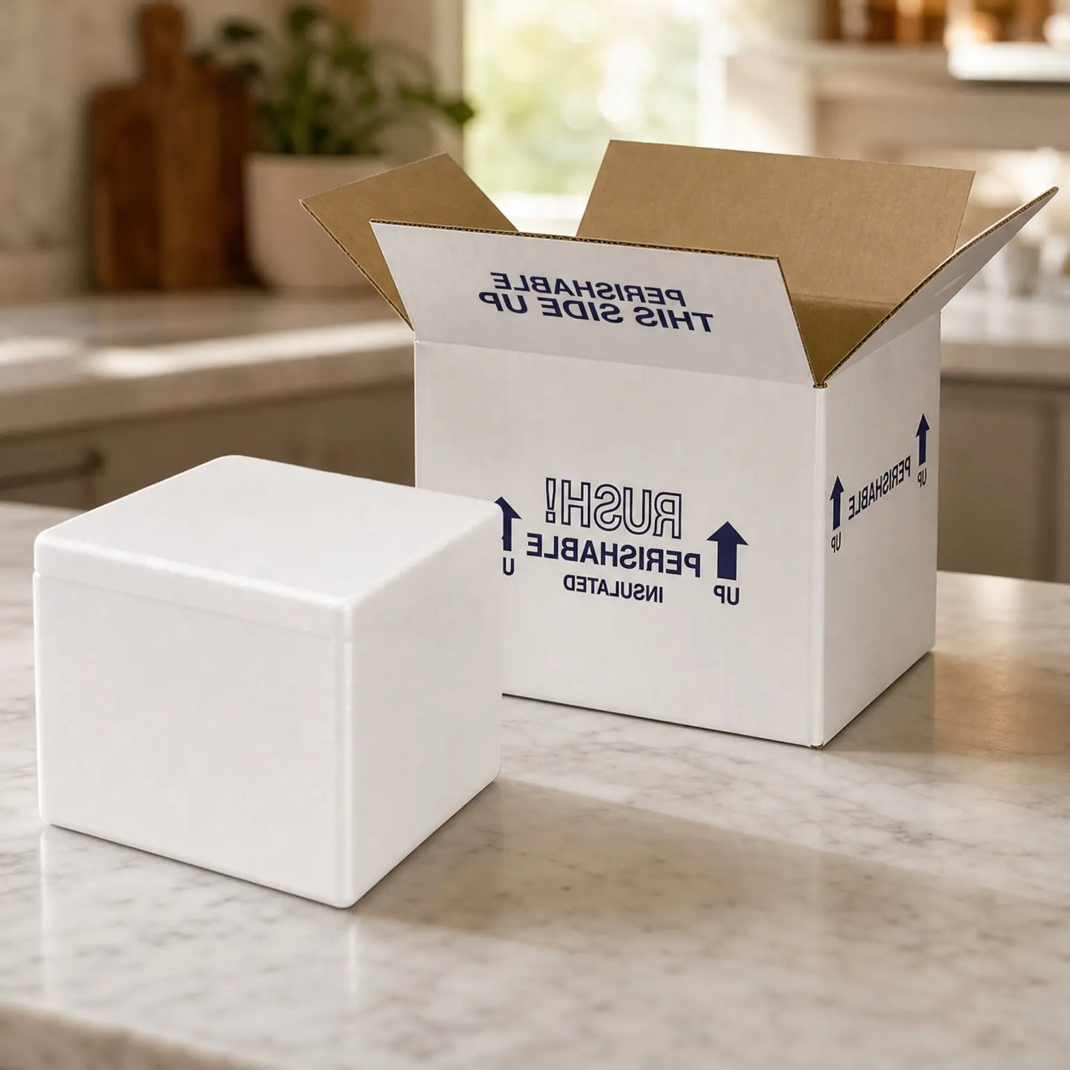245C Thermo Chill Insulated Carton with Foam Shipper, Medium, 17" Length x 10" Width x 8-1/4" Depth, Original VersionGift