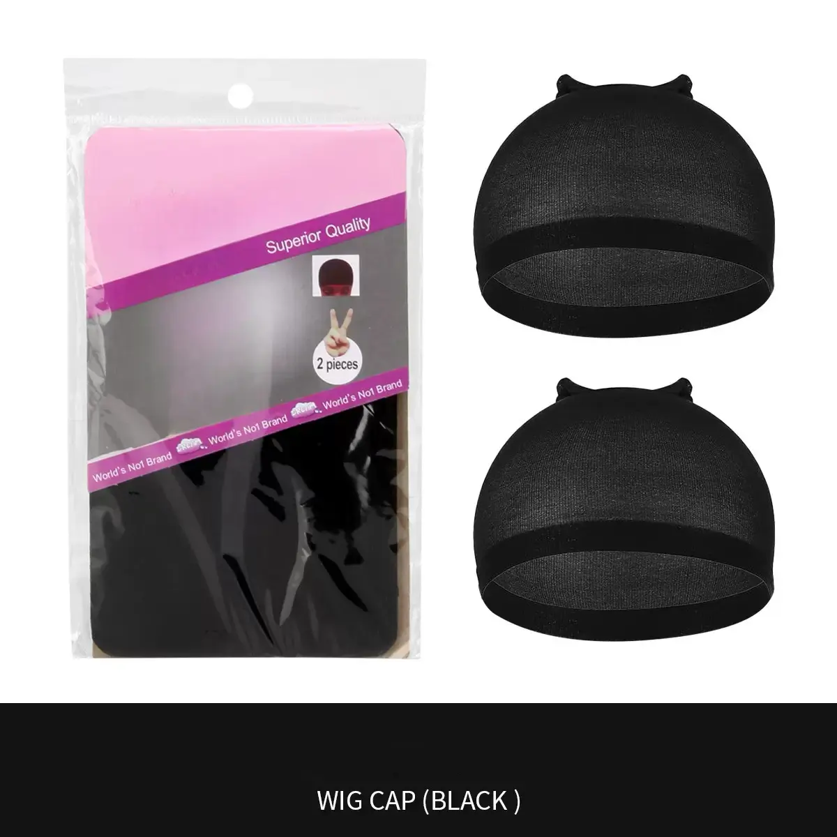 5pcs Stretch Elastic Braided Lace Wig Caps for Men - Adult Black Crown Patch Hair Nets, Breathable Stretchy Stocking Wave Caps for Summer Wear