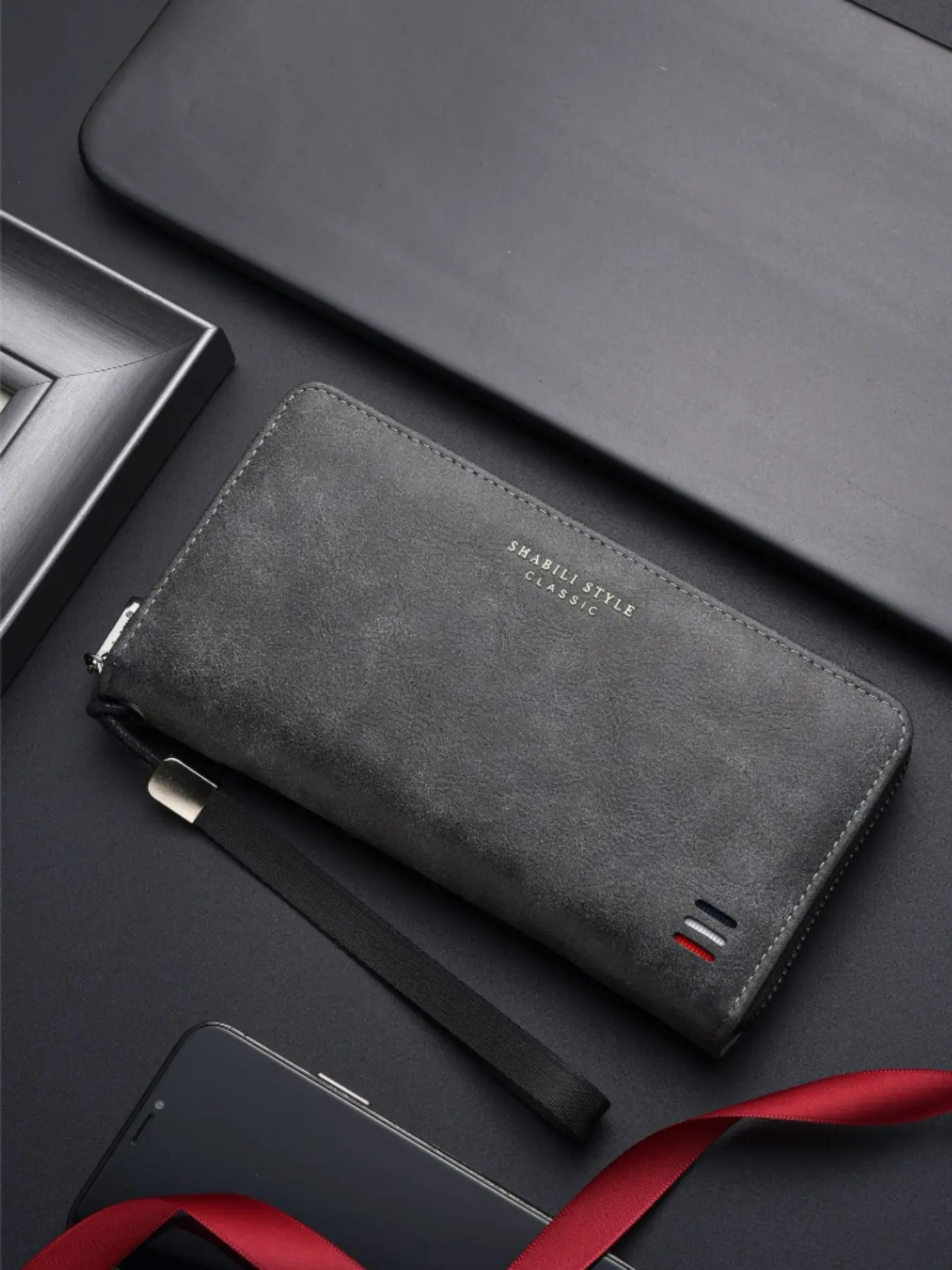 2026 New Men's Wallet, Multi-Card Slot, Long-Length, Large Capacity, Handheld Bag, Fits Phone and Coin Purse, Multifunctional