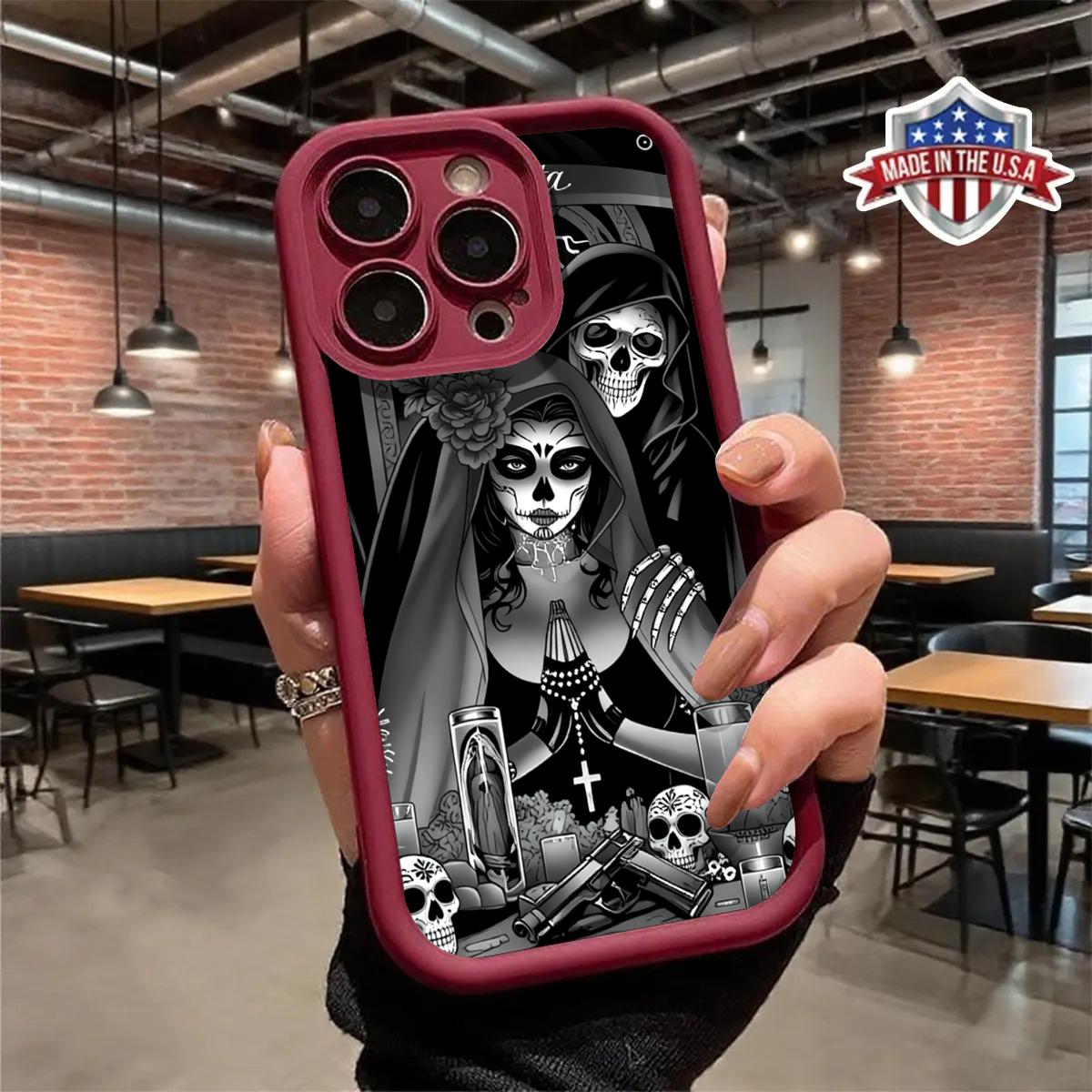 The Ghost Bride Case for iPhone11/12/13/14/15/16/17 Pro Max Plus cool fashion durable tpu cover shockproof anti-fall phone case