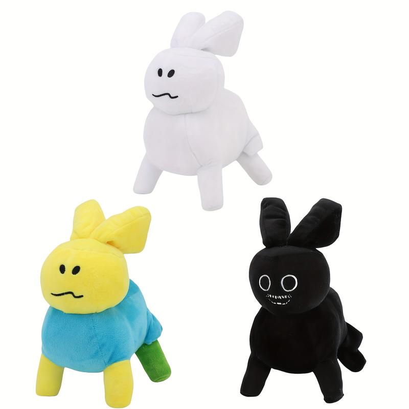 Forsaken Gubby Rabbit Plush Soft Stuffed Animal Funny Companion Doll Adorable Gift for friend and Game Lover as Room Decoration Cuddly Stuffed Animal