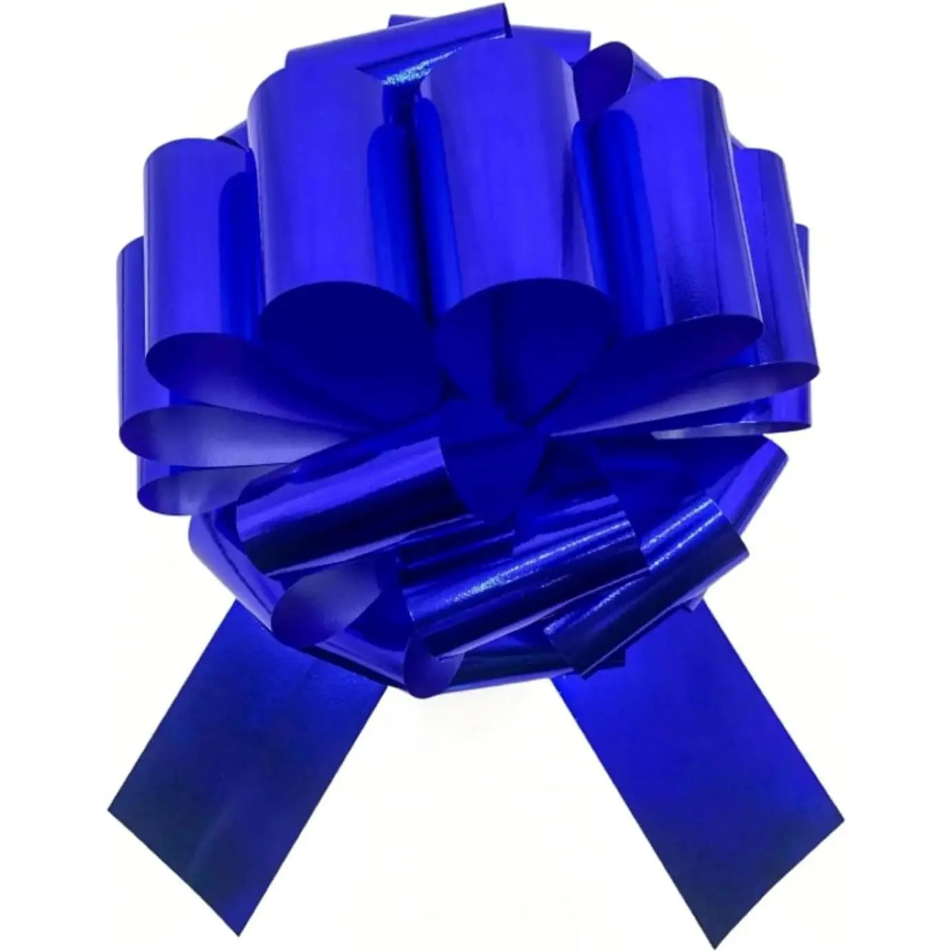 Big  Bow 12 Inch Big Blue Bow for    Birthday Decor | Big Birthday Bow, Big  Bow, Large Present Bow, Big Pull Bow for Birthday Party. , Fade-resistant, Easy assembly