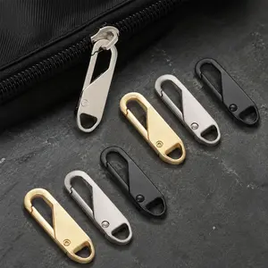 Universal 20-Piece Zipper Repair Kit: Detachable DIY Slider Replacement, Anti-Fall Durable Rust-Proof Portable Alloy Zipper Pull Fixing Tools, Zipper Head Replacement Set for Maintenance