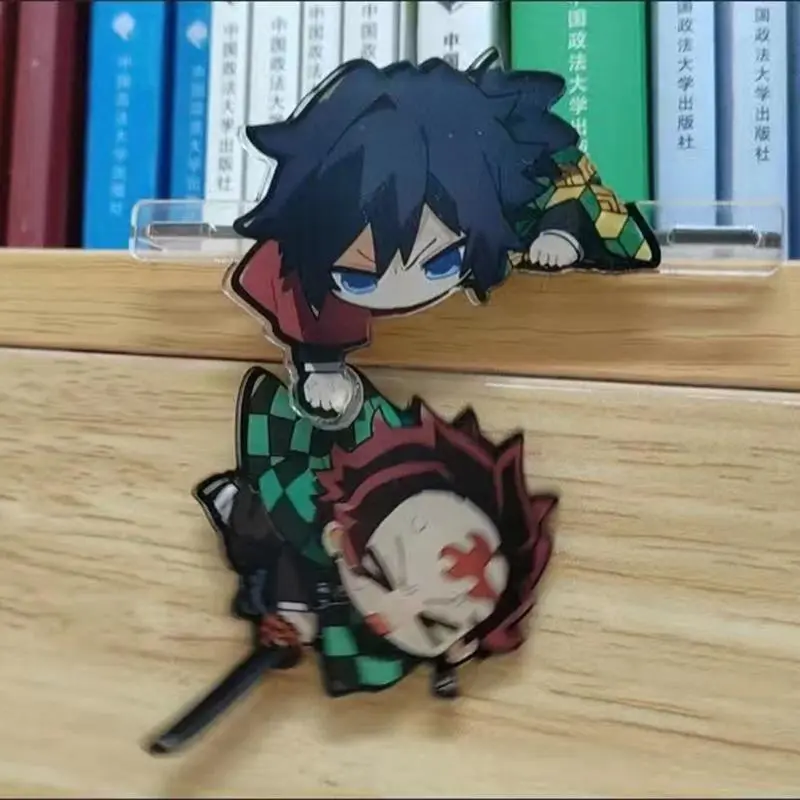 Hot Demon Slayer Acrylic Anime Peripheral Ornaments Tomioka Giyuu Help Kamado Tanjirou Fans Gift 4-6cm Cute Kawaii Toys Gift