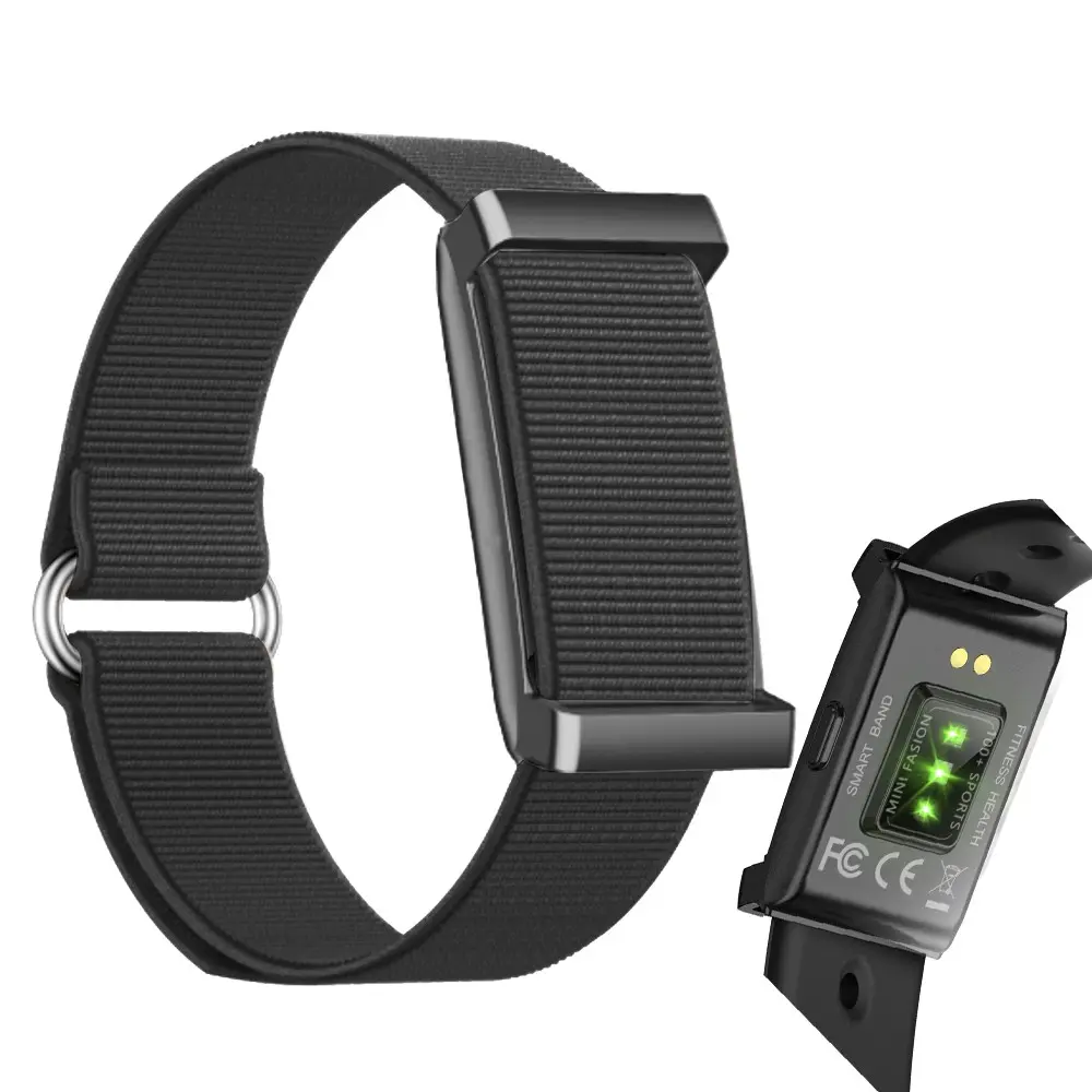 Smart Bracelet with Heart Rate,Fitness Tracker, with Sleeping Monitor , Alarm Clock Reminder, SMS & Call Reminder, Pedometer & Steps,11+ Sports Modes,1ATM Waterproof,10+ Languages Support, Compatible for Android and IOS